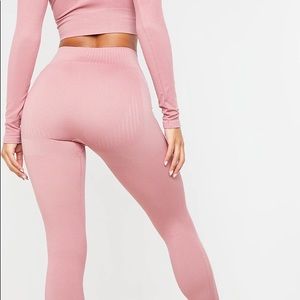 💕PLT Rose Seamless Gym Legging final price